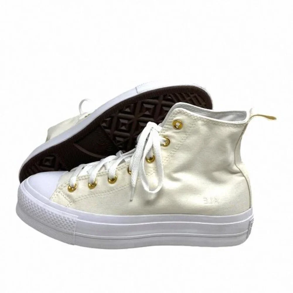 Converse Ctas Lift Casual Sneaker Platform White 172580C-WWWWG Custom Women High